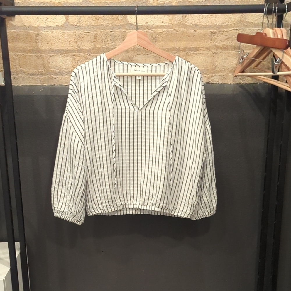 Cloth & Stone Tie-Neck Blouse